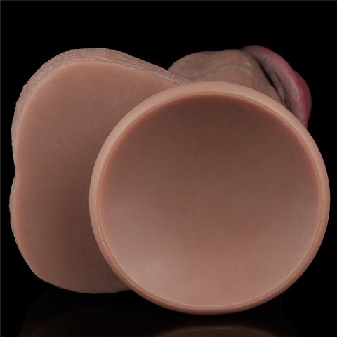 DILDO 11'' DUAL LAYERED SILICONE COCK XXL 24-0440