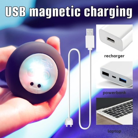 Lighting anal plug, korek analny black Lighting anal plug, korek analny black