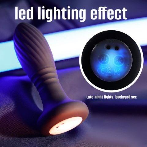 Lighting anal plug, korek analny black Lighting anal plug, korek analny black