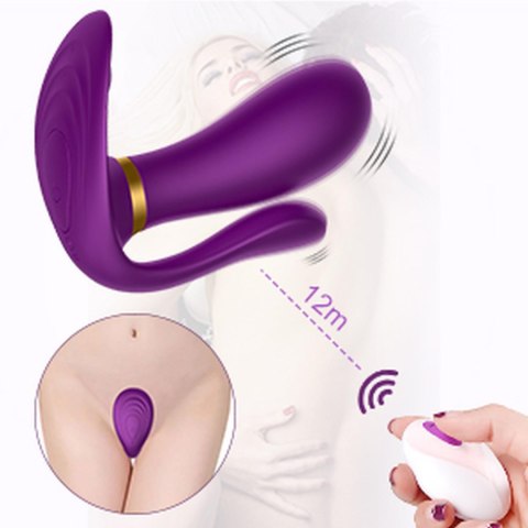 Remote wearable vibrator PURPLE