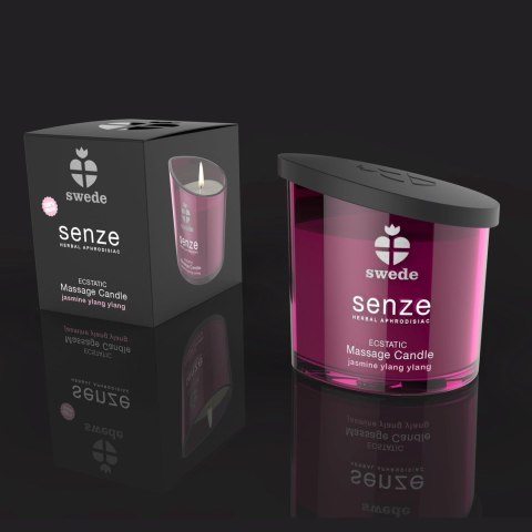 Swede - Senze Ecstatic Massage Candle Jasmine Ylang Ylang 