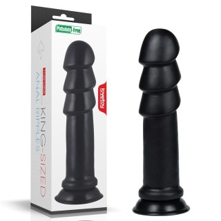 DILDO 11.25" KING SIZED ANAL RIPPLES 24-0524