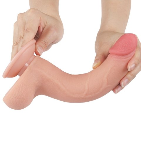 DILDO 8.5'' SLIDING SKIN DUAL LAYER DONG 24-0407