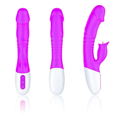 Wibrator-Silicon, Vibrator 7 Function and Heating Mode, Purple