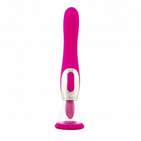 Pleasure Pump With G-Spot Vibrator - Pink