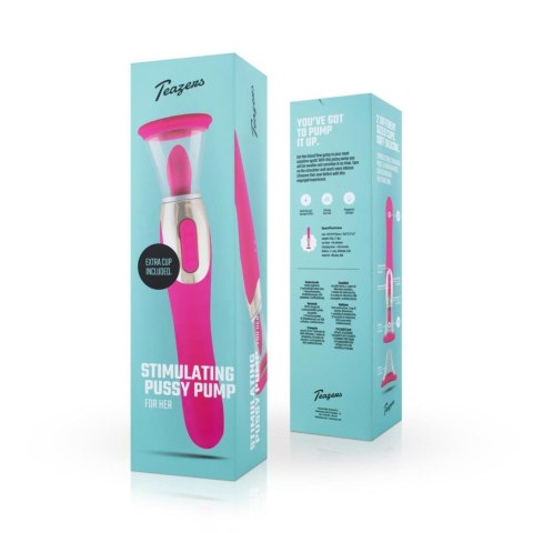 Pleasure Pump With G-Spot Vibrator - Pink