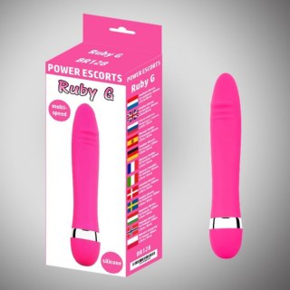 Ruby g pink vibro 18,5 cm / 7,3 inch