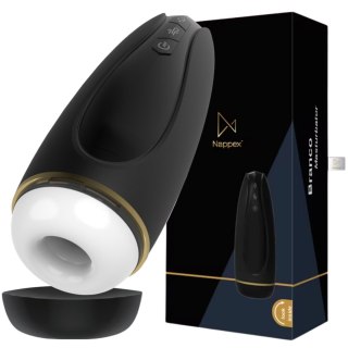 Masturbator - Nappex™ Branco Black - Premium Mastubators (10 Languages