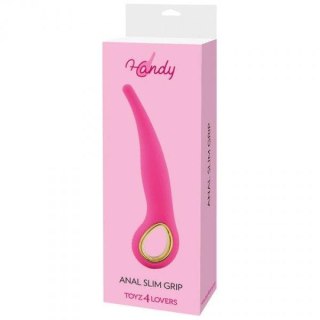 Wibrator-wibrator ANALE HANDY ANAL SLIM GRIP PINK