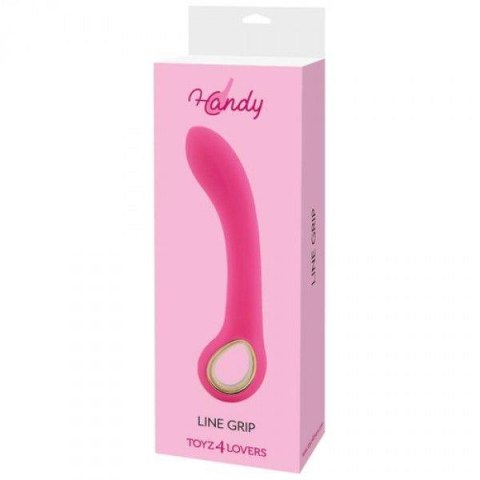 Wibrator-wibrator CLASSICO HANDY LINE GRIP PINK