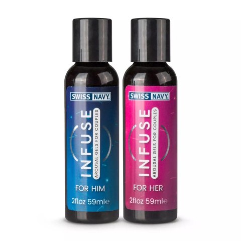 Infuse - 2 in 1 Arousal Gel for Couples - 2 x 2 fl oz / 59 ml