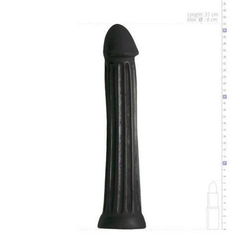 Dildo All Black 31.5 cm