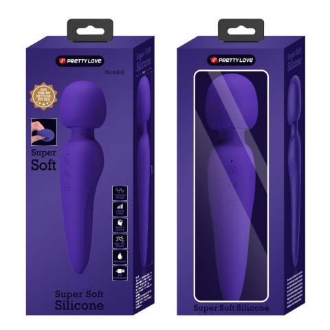 WIBRATOR - Meredith Dark Purple, 5 levels of speed control Memory function 7 vibration functions