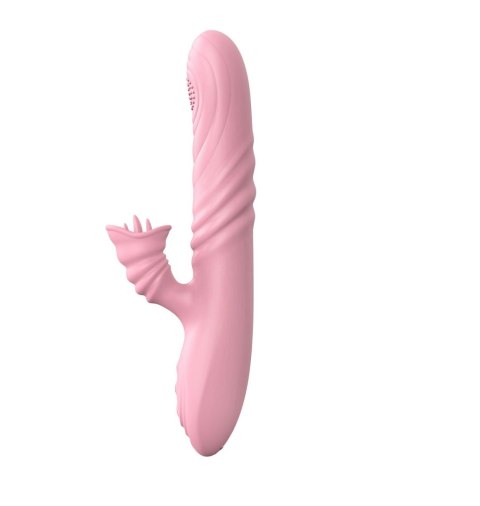 Wibrator-Angelia, USB 3 functions of thrusting / 20 vibrations Flesh