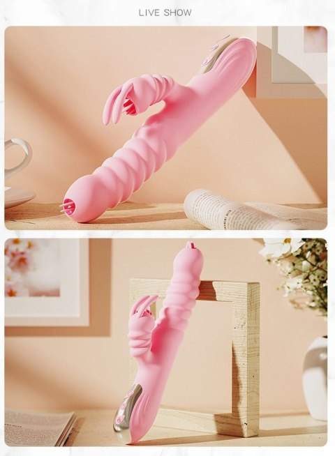 Wibrator-Hannah USB -Pink