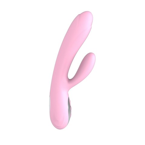 Wibrator-Joker Heating Double Vibrating Massage Stick -Pink