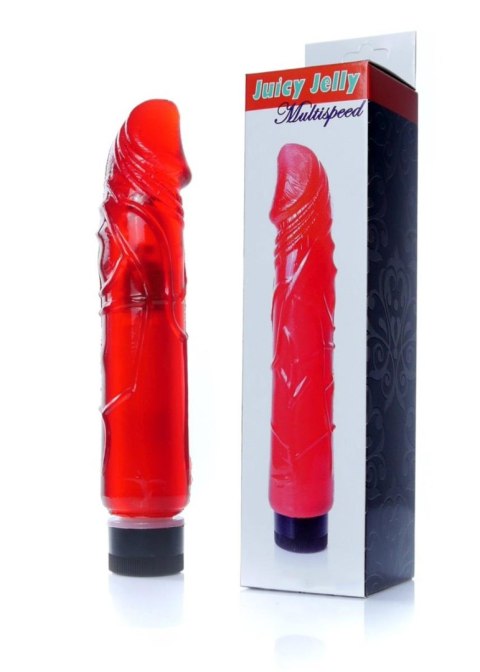 Wibrator-Juicy Jelly - Multispeed Red