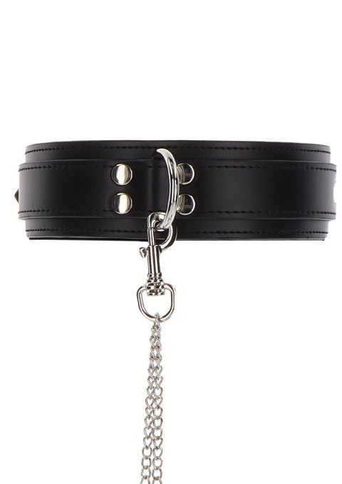 Heavy Collar and Wrist Cuffs Black