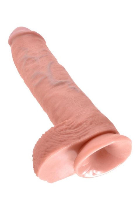 KING COCK 10 INCH COCK WITH BALLS LIGHT