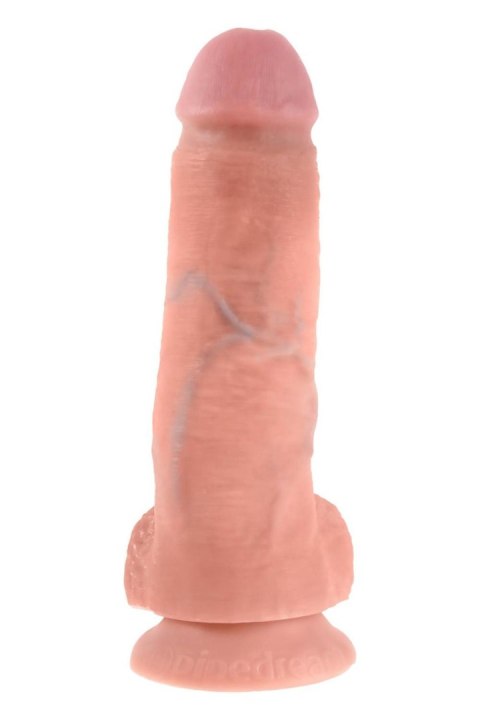 KING COCK 8 INCH COCK WITH BALLS LIGHT