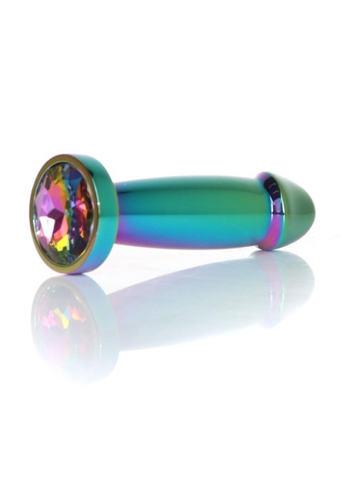 Plug, korek analny-Jewellery Multicolour Penis plug, korek analny- Clear S