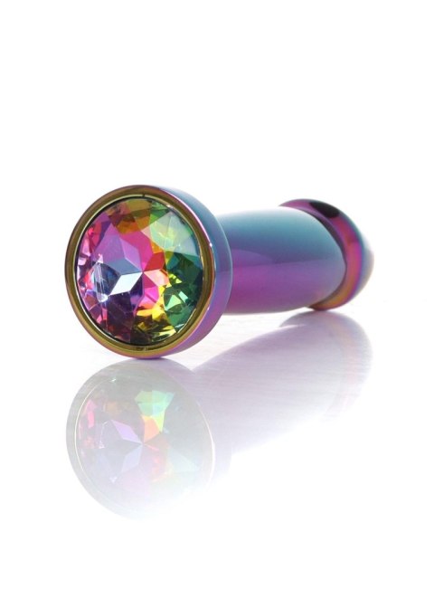 Plug, korek analny-Jewellery Multicolour Penis plug, korek analny- Clear S