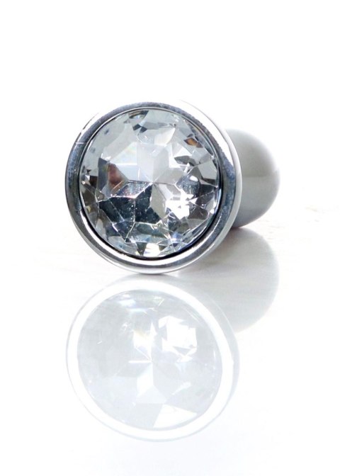 Plug-Jewellery Silver PLUG- Clear S