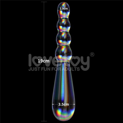 Twilight Gleam Glass Dildo