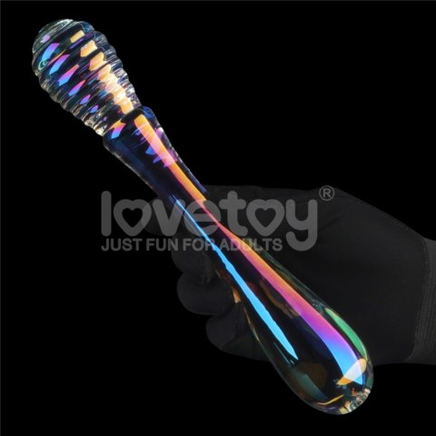 Twilight Gleam Glass Dildo