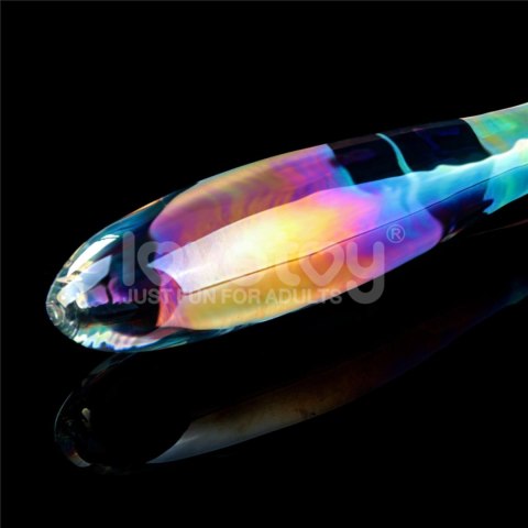 Twilight Gleam Glass Dildo