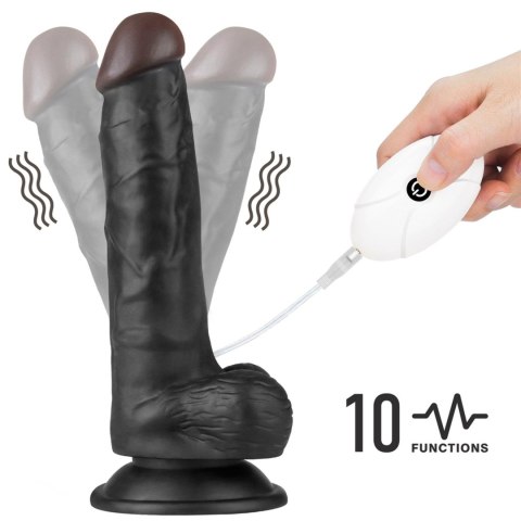 Vibrating Easy Strapon Set 7.5'' Black