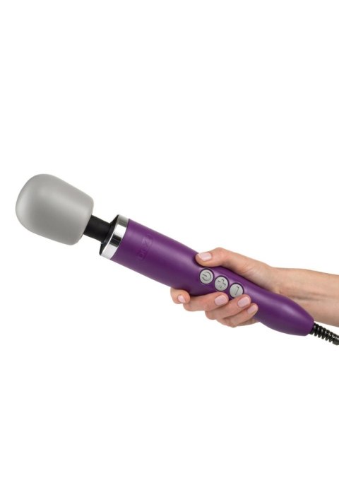 DOXY wibrator różdżka, mikrofon, na kablu Original Wibrator, masażer, wand Purple