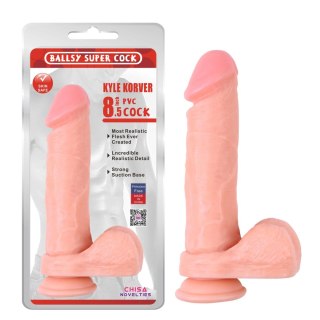 Kyle Korver 8.5" Dildo Flesh