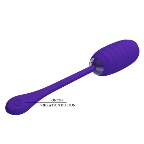 PRETTY LOVE - KIRK Super Soft Silicone, 12 vibration functions