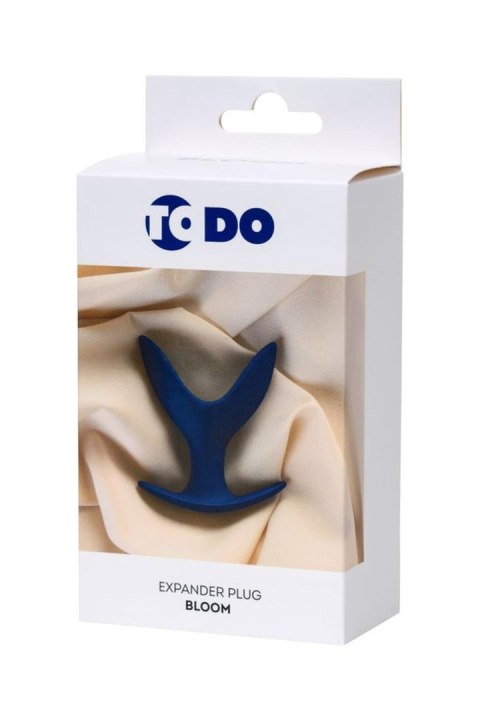 ToDo Bloom Blue Expander Plug, korek analny M