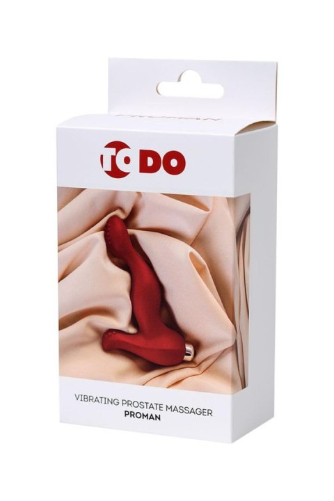 ToDo Proman Red Vibrating Prostate Massager