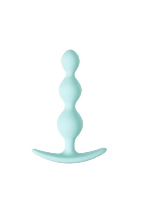 ToDo by Toyfa Anal plug Triple, silicone, mint, 10.5 cm, O 2.4 cm