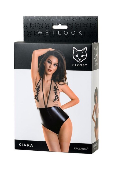 Wetlook body dress KIARA - black M