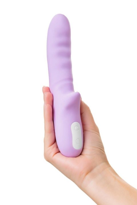 JOS JRotator vibrator MERRY-GOR, silicone, purple, 20.7 cm