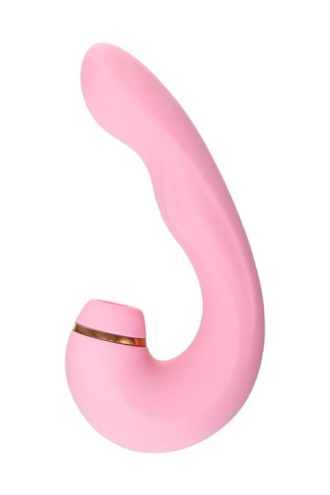 JOS Multifunctional clitoral stimulator JUNA, pink, 15 cm