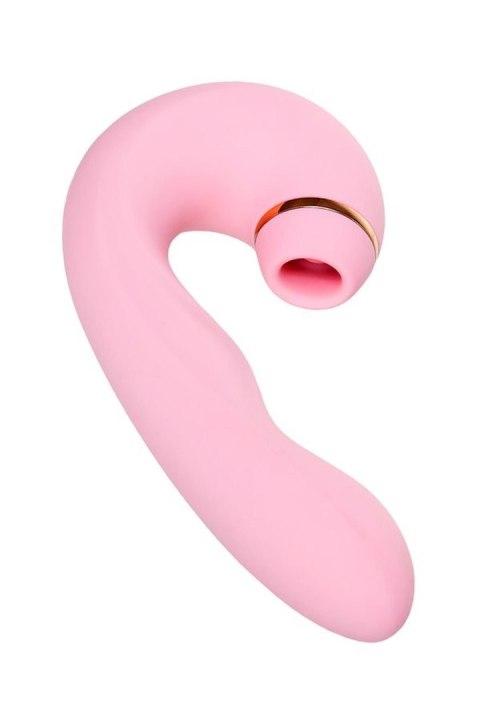 JOS Multifunctional clitoral stimulator JUNA, pink, 15 cm