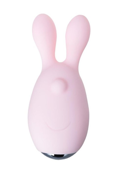 JOS VITA finger vibrating egg and vibrating attachment, silicone, powder pink, 8.5 and 8 cm