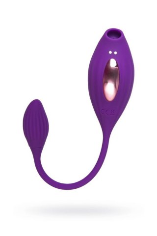 JOS Vacuum clitoris stimulator Ginny, silicone, purple, 31 cm