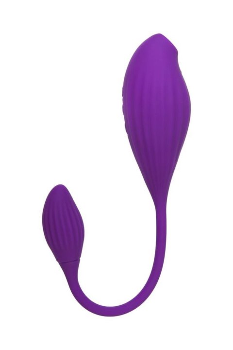 JOS Vacuum clitoris stimulator Ginny, silicone, purple, 31 cm