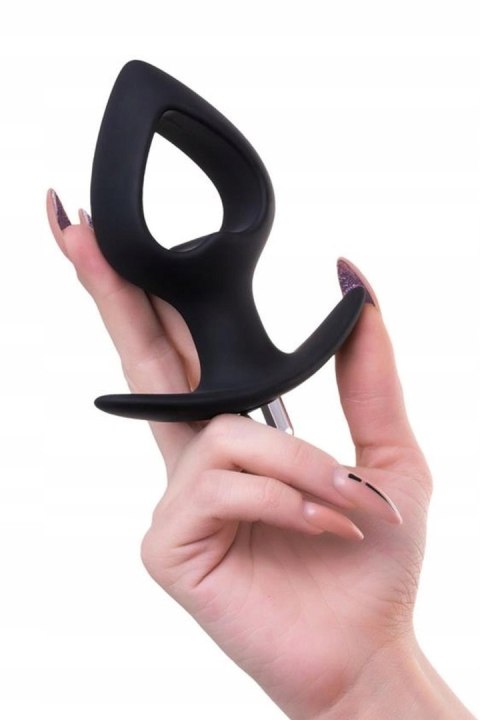 TOYFA POPO Pleasure Anal Plug, korek analny Cordis M Vibro Black