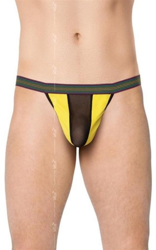 Mens Thong 4529 - yellow OneSize