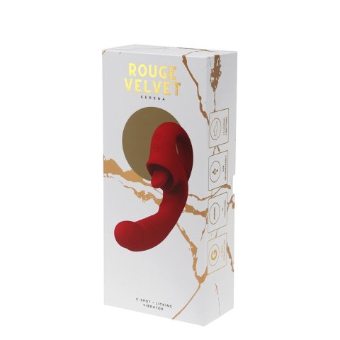 Rouge Velvet - Mini G-Spot + Licking wibrator