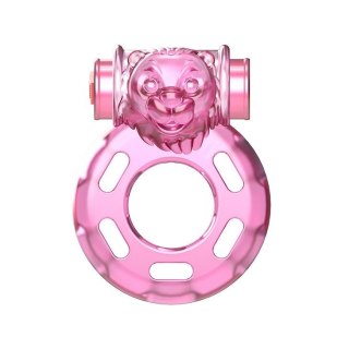 BAILE - Vibrating Cock Ring Bear Pink