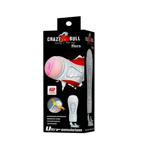 CRAZY BULL - FLORA Vibrating 12 functions