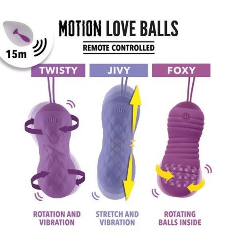 FeelzToys - Remote Controlled Motion Love Balls Jivy